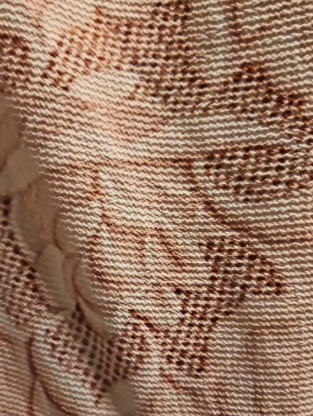 Women’s Peach Textured Fringe Tiered Top - Picture 3 of 7